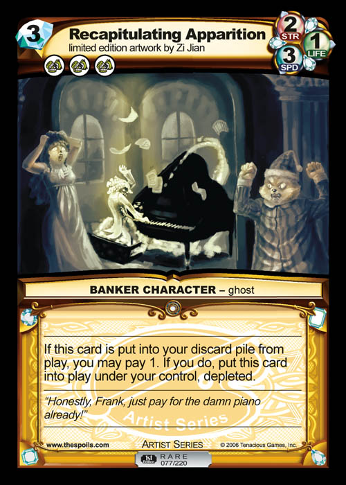 Recapitulating Apparition